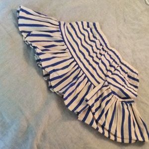 Crew Cuts ruffle skirt. Size 6T